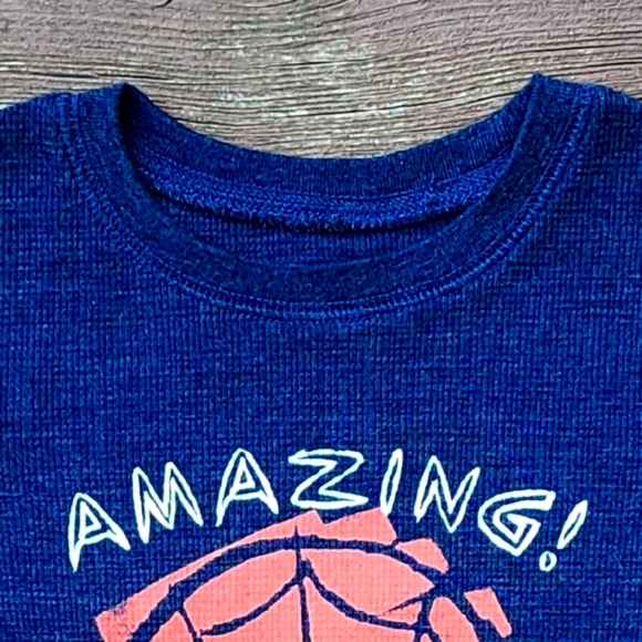 Jumping Beans Spider-Man Boys Waffle Knit Thermal Long Sleeve Tee Shirt  2T - Picture 3 of 3